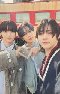 五月雨 專輯卡 三人小卡 EJ&Fuma&Nico