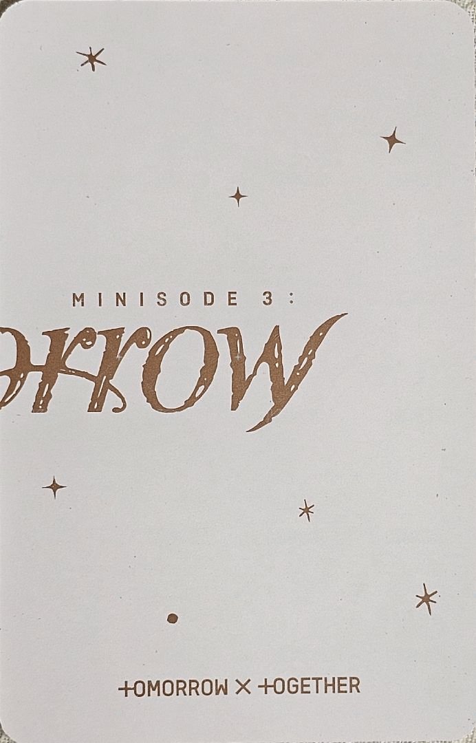 迷六 專輯卡 電子專A 背面