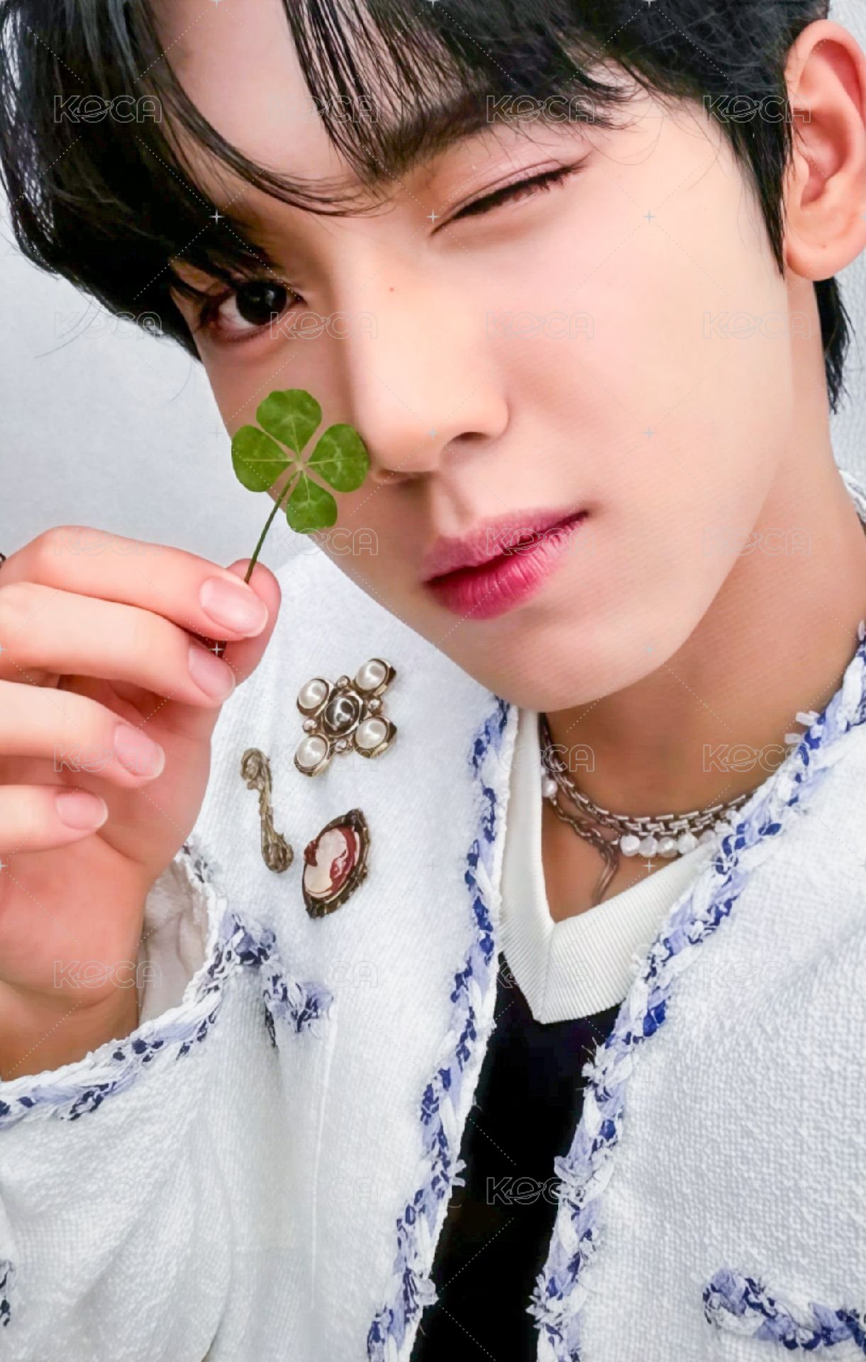 迷二 ju 幸運卡 幸運草 ver. 正面