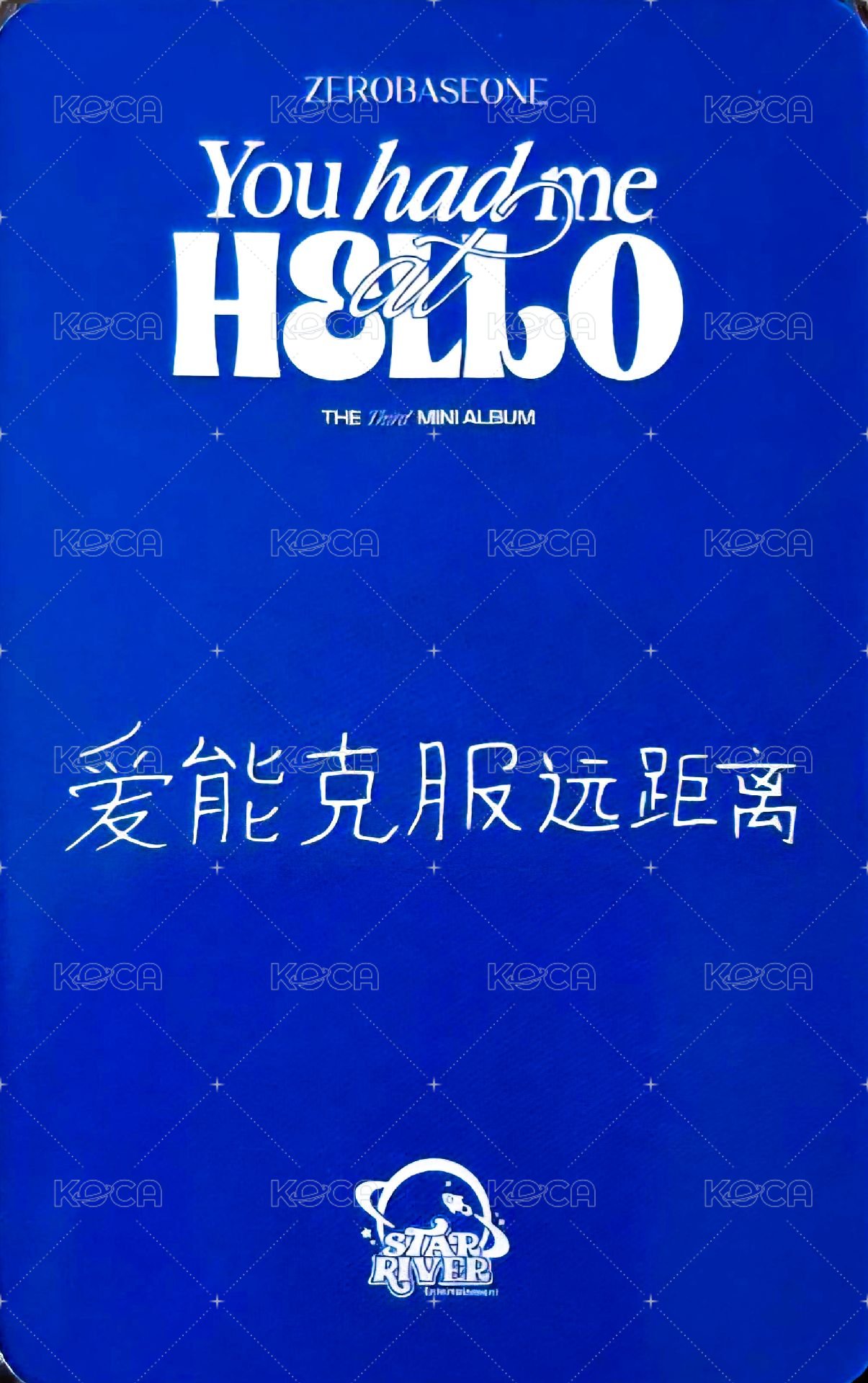 迷三 sr 特典卡 臉部特寫 ver. 背面