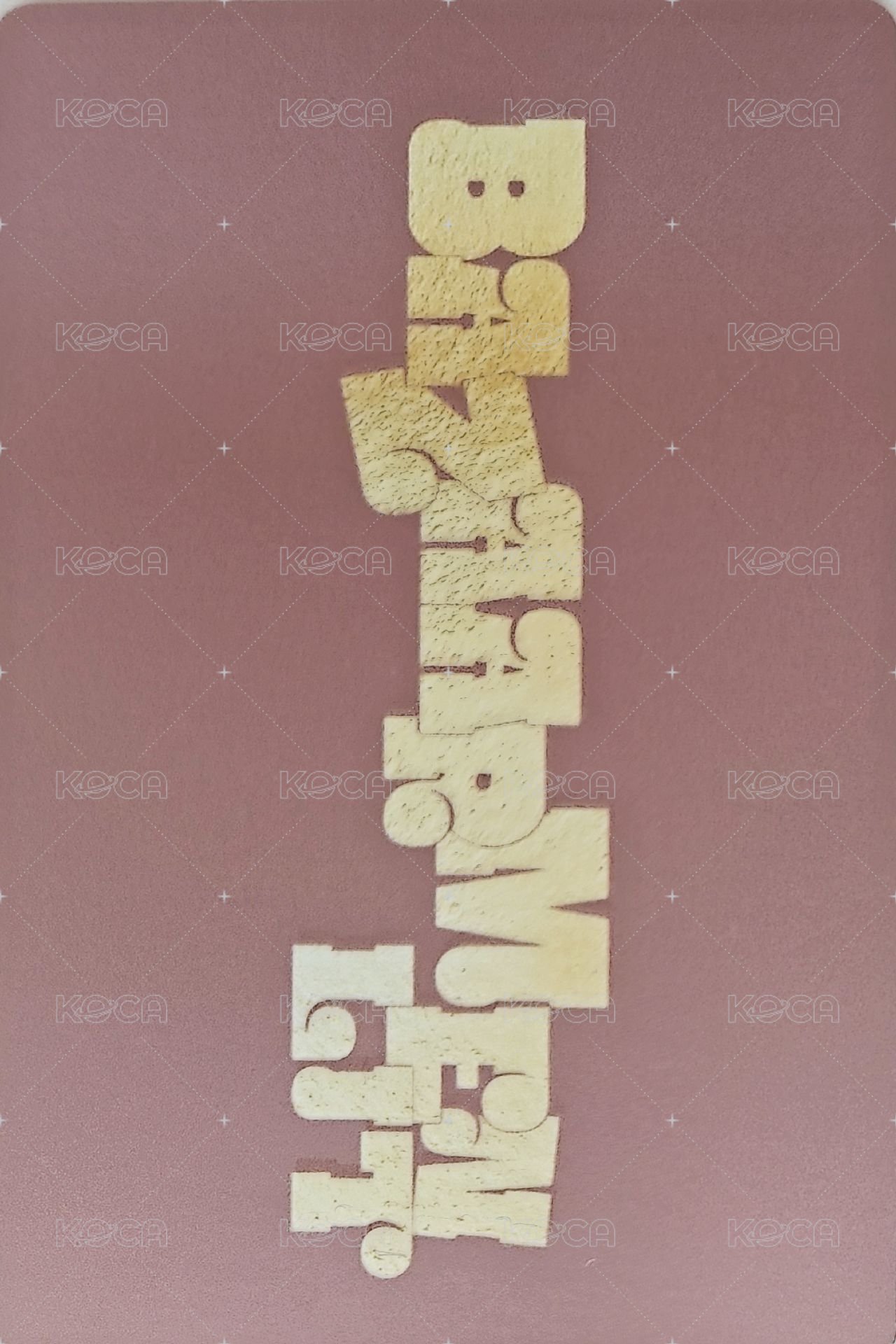 芭莎 雜誌卡 芭莎柚 背面