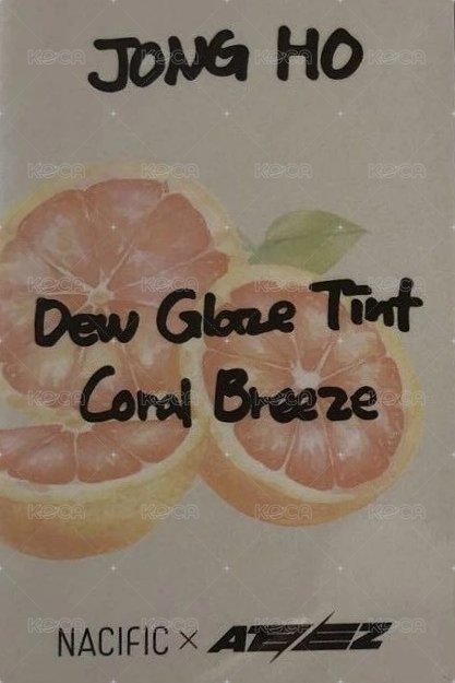 NACIFIC 代言卡 9.0 背面