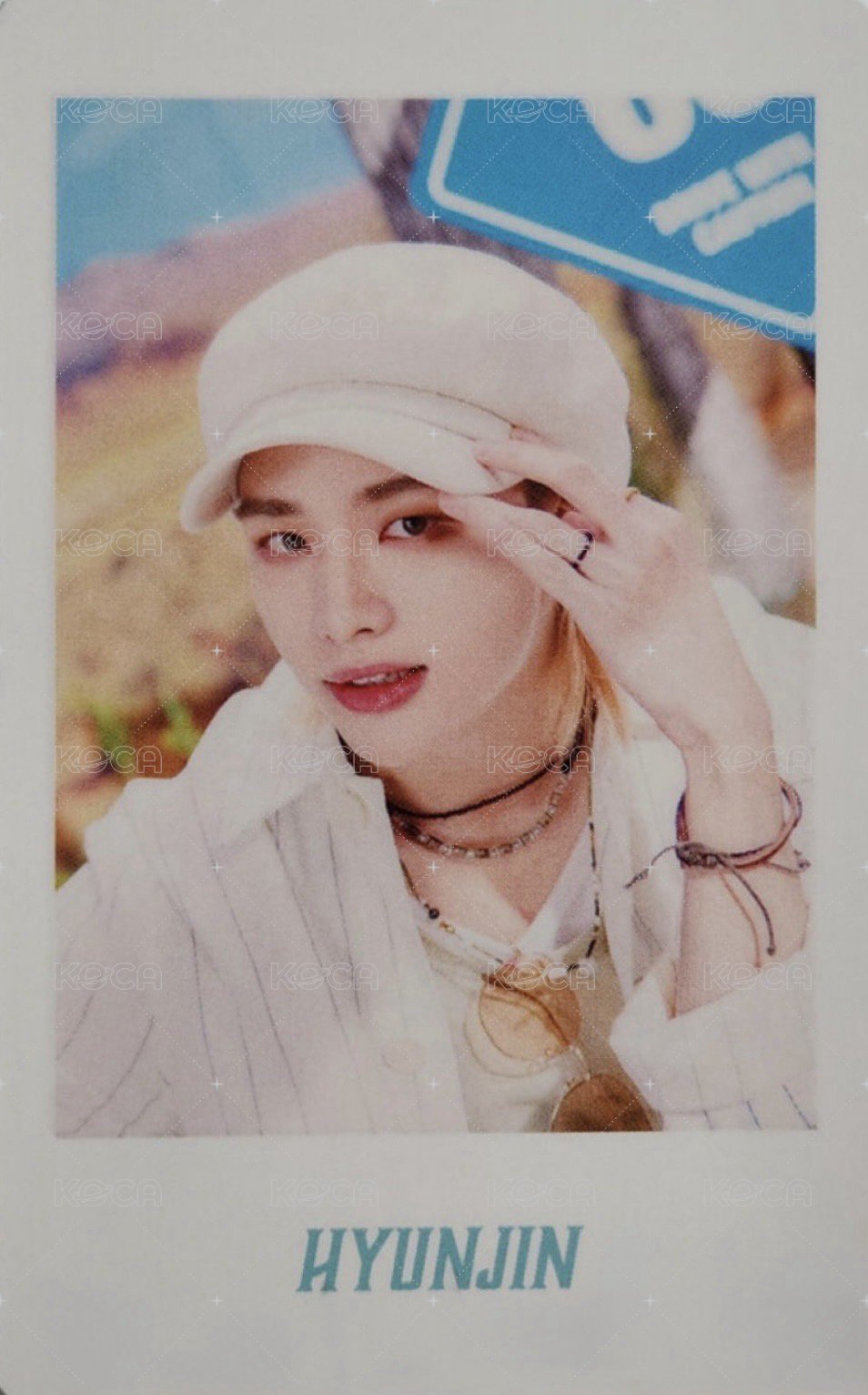 2023 JYP日本快閃店 藍版小卡組 周邊卡  正面