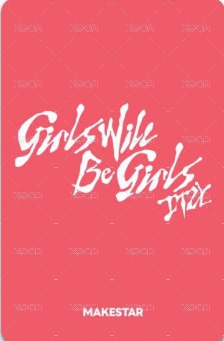 GWBG 迷十 ms 1.0 幸運卡 自拍 背面