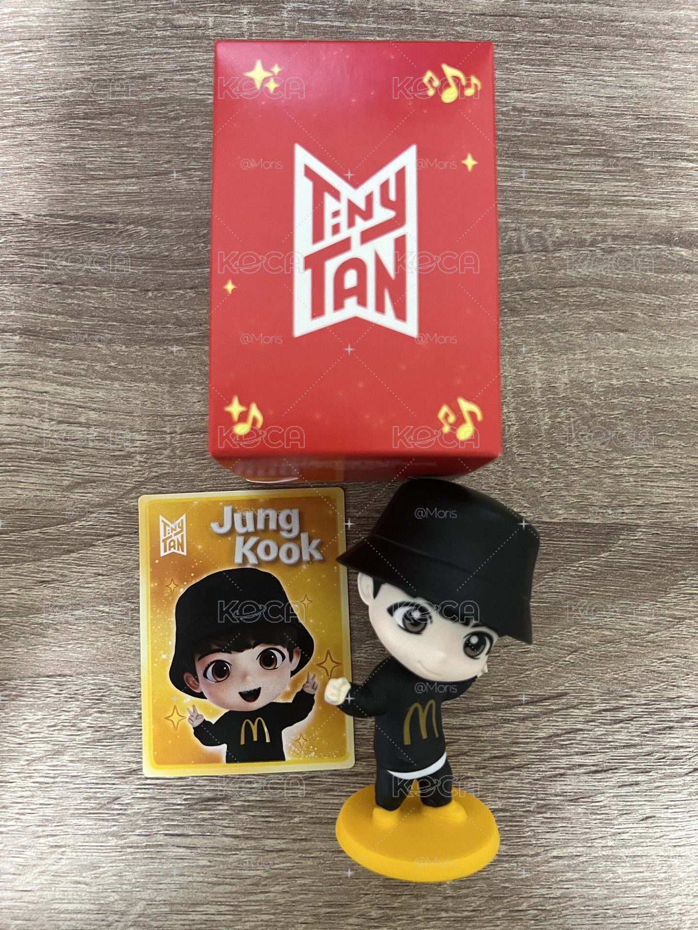 BTS 防彈少年團 麥當勞 聯名 tinytan 公仔 柾國 JK