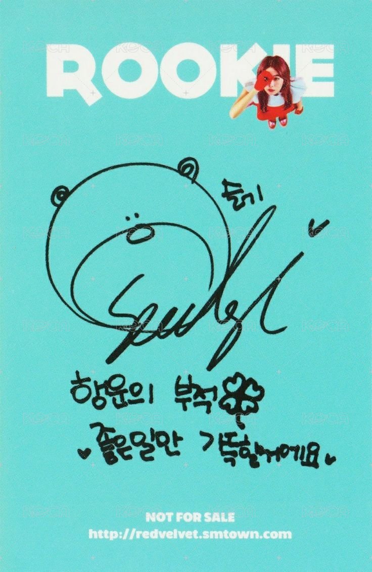 Rookie 專輯卡  背面