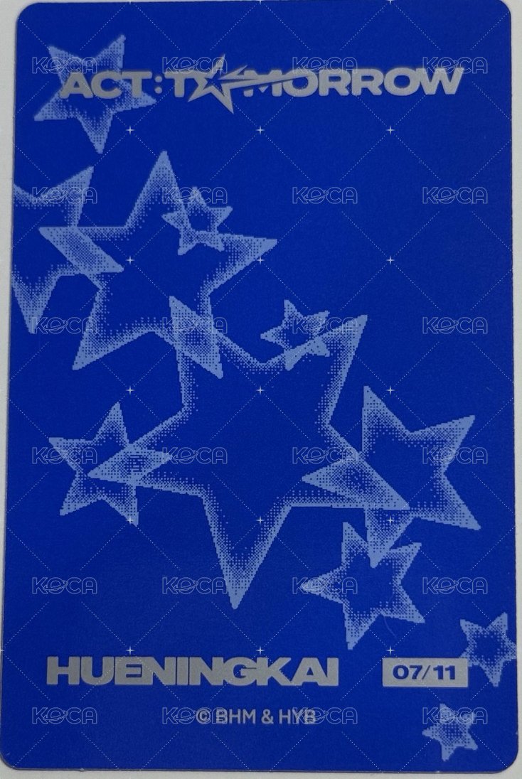 25’巡迴 隨機卡  背面