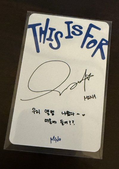 Mina小卡 （需多帶）