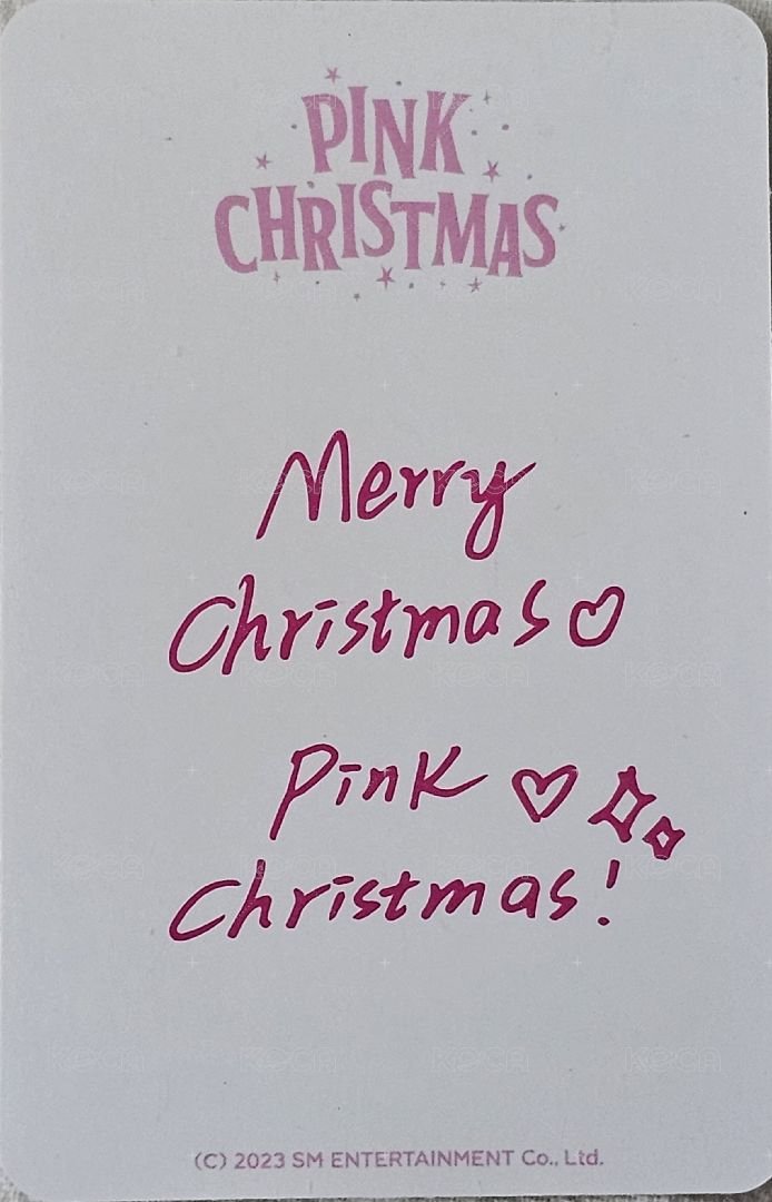 23聖誕 隨機卡 寧 背面