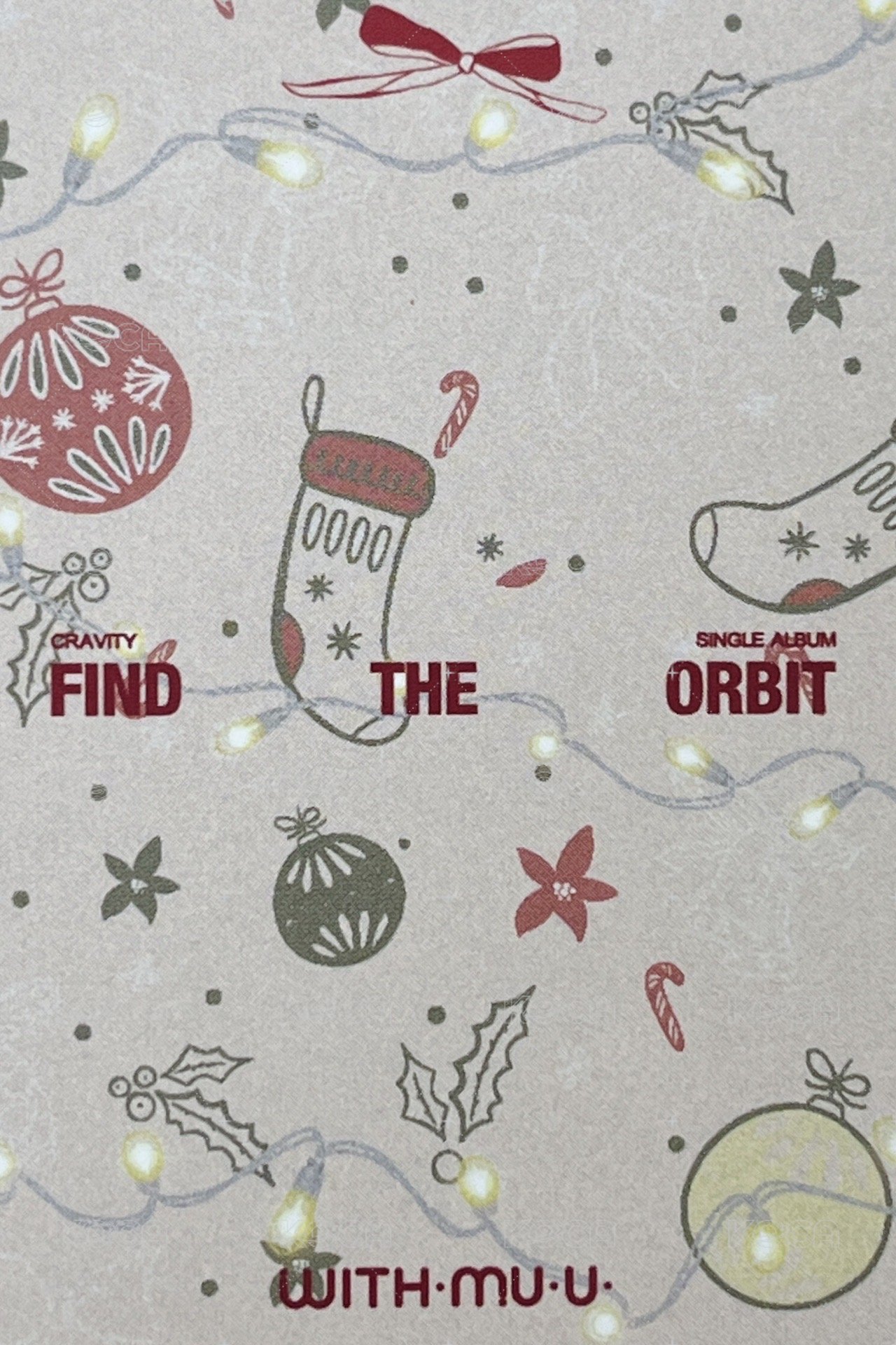 FTO wm 2.0 簽售卡 聖誕節 背面