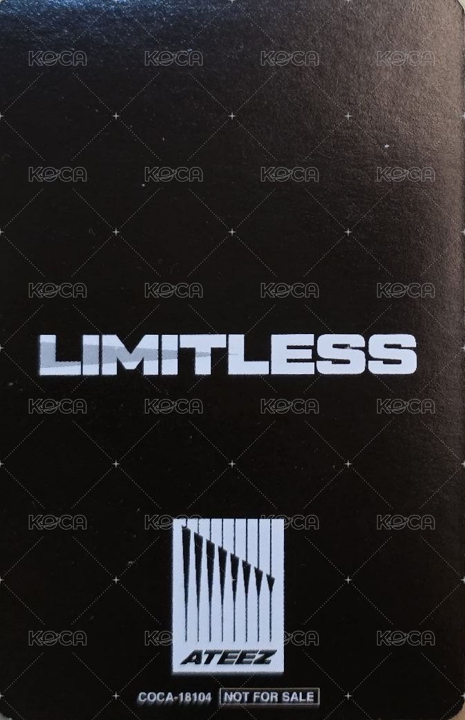 Limitless 專輯卡 通常盤2 背面