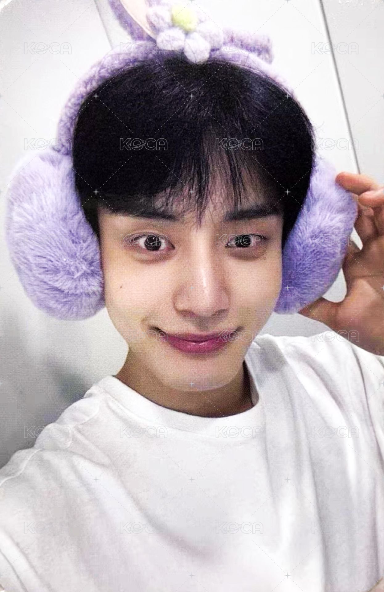 迷三 sr 1.0 簽售卡 兔耳麥 ver. 正面