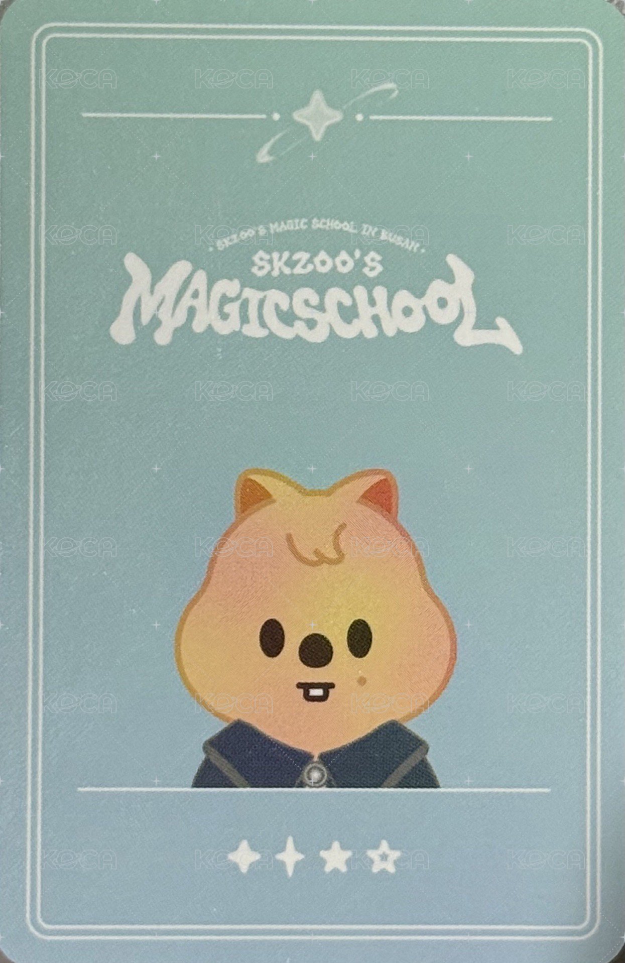 4th FM 釜山快閃店 線下 滿額卡  背面