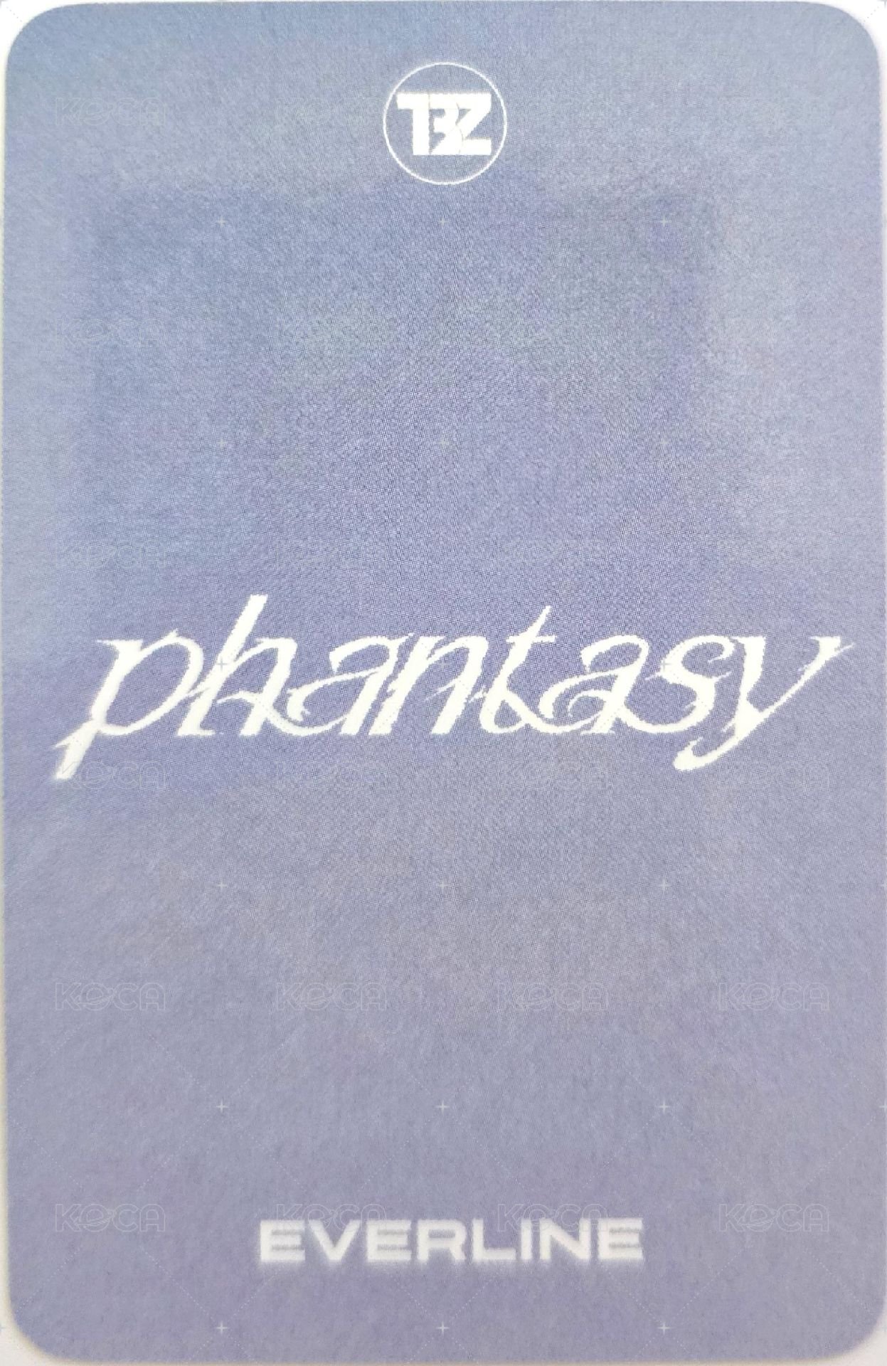 PHANTASY Pt.2 Sixth Sense el 2.0 week2 幸運卡 手錶ver. 背面