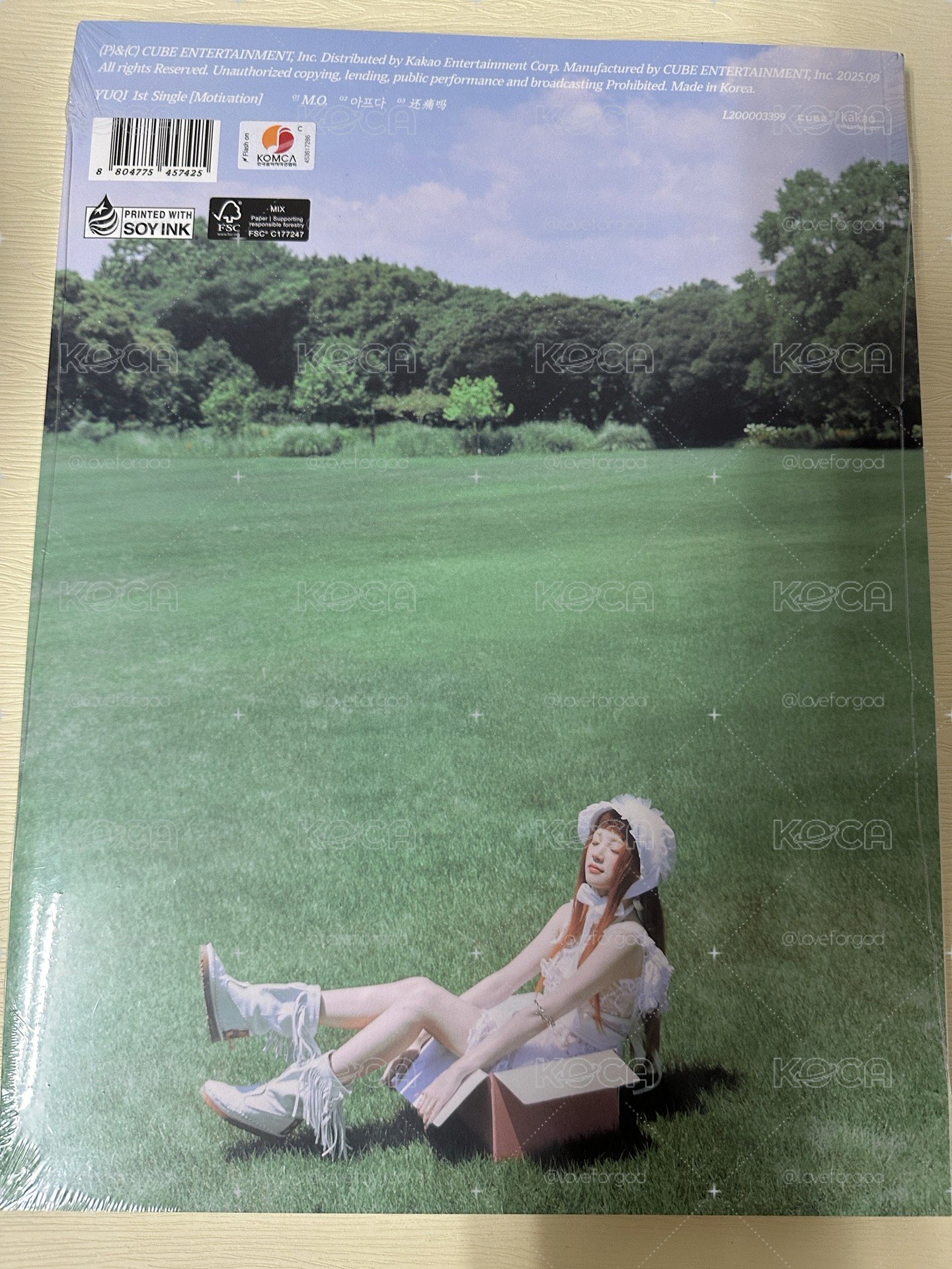 I-DLE [現貨]雨琦SOLO未拆專