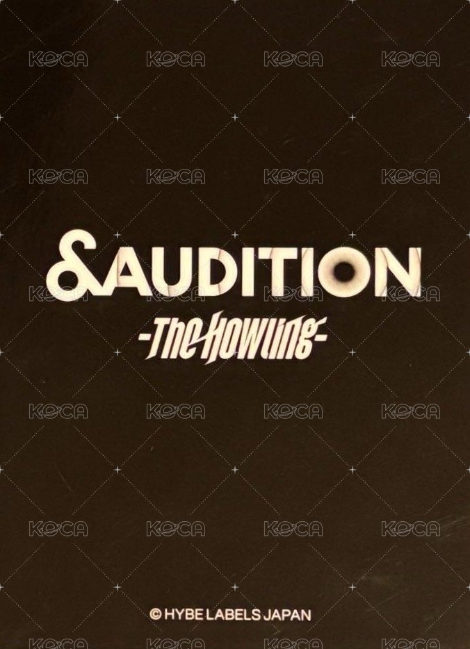 &AUDITION 隨機卡  背面