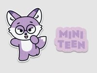 MINITEEN 711 別針襟章 