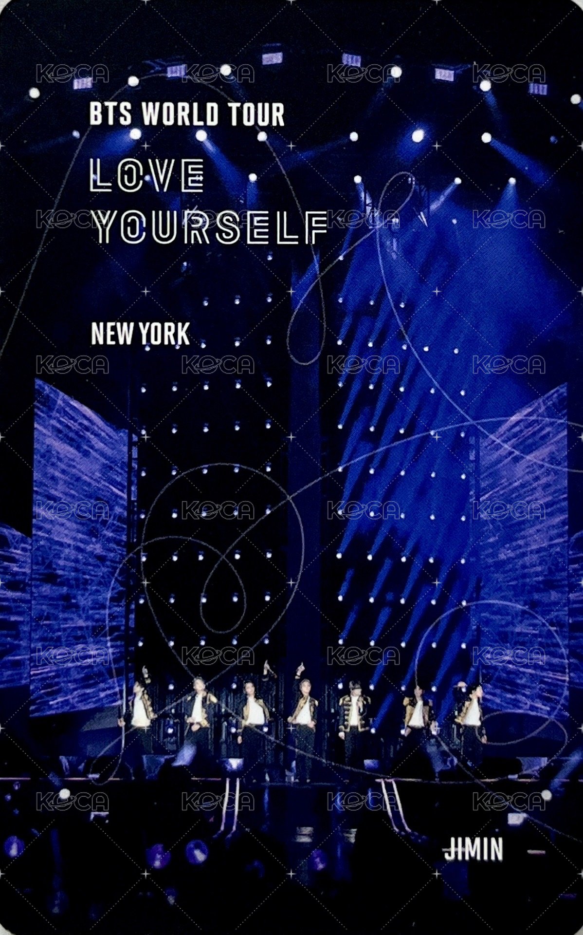 LY Tour 演唱會 DVD / CD 卡 紐約 藍光版 背面