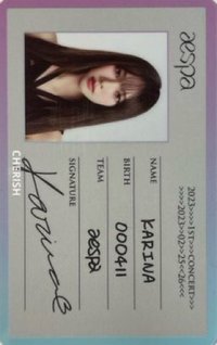 一巡 周邊卡 id柚