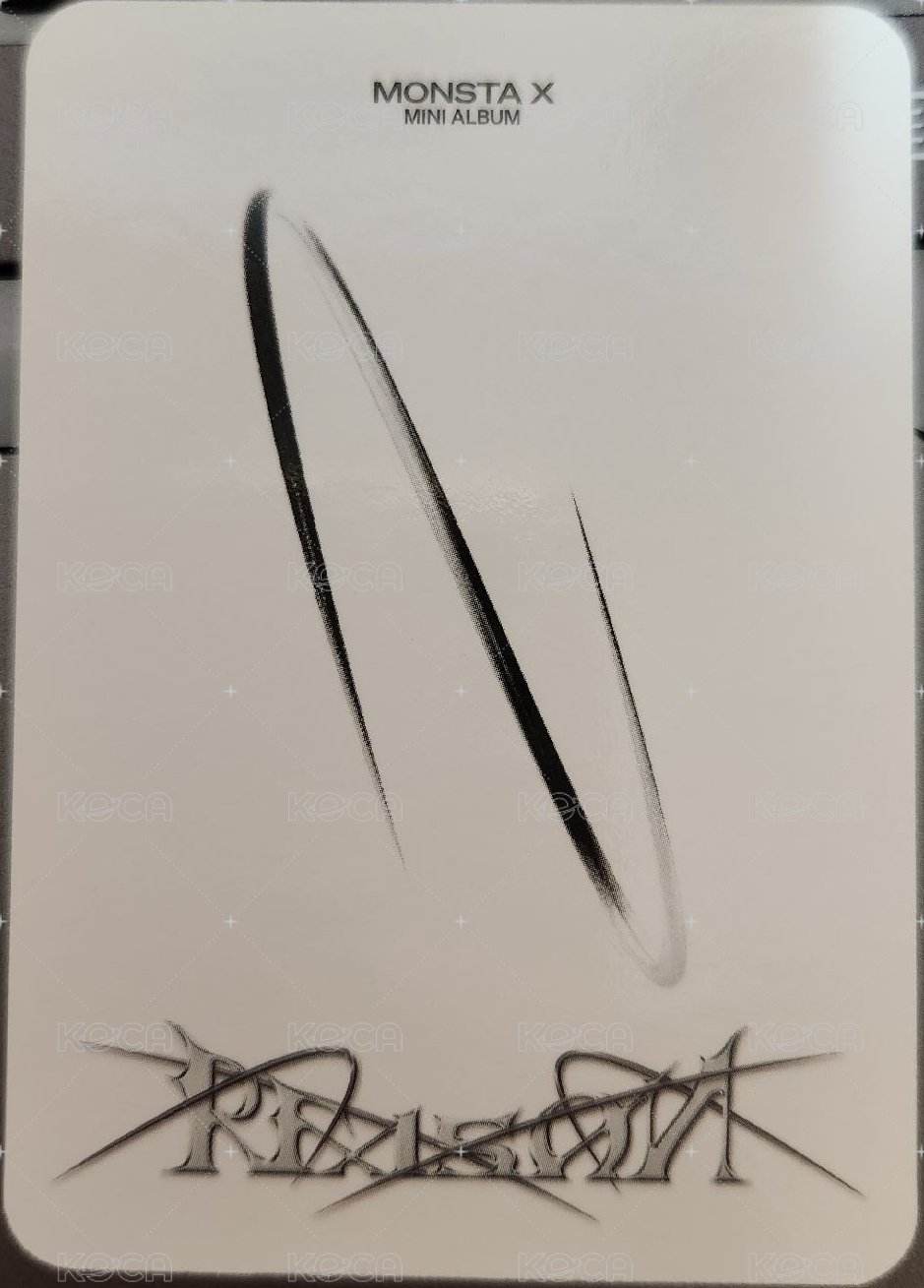 迷你13輯 專輯卡 雙人卡 背面