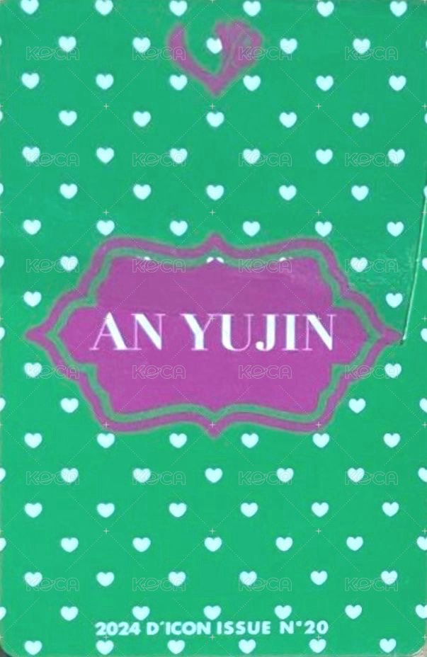 DICON kkt A版 特典卡  背面