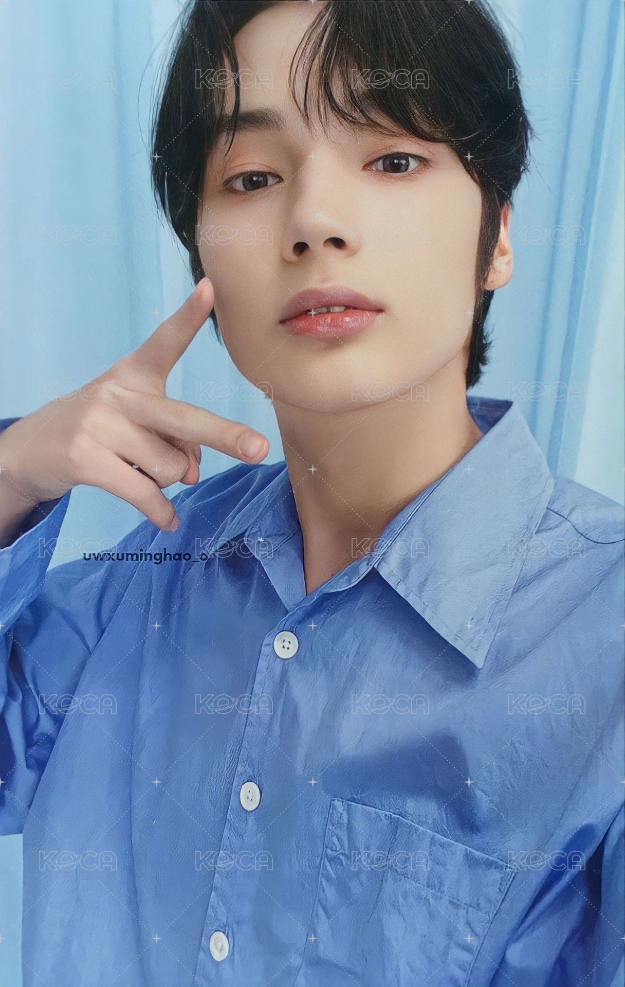 23年曆 wvs 年曆卡 卡 Visual ver.休寧凱 正面