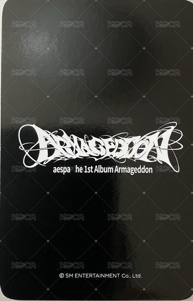 正規一 k4 特典卡 預售吉 背面