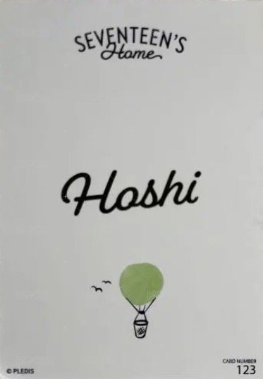 22‘HOME 周邊卡 外套卡 背面