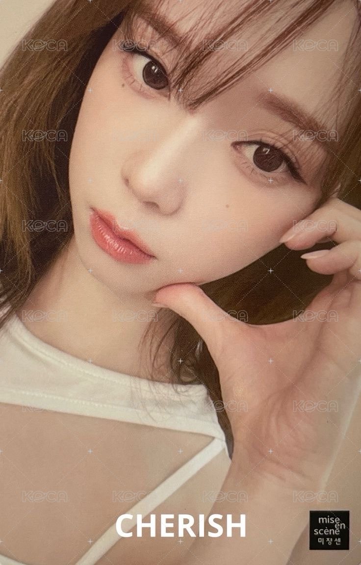 代言卡 魅尚萱染髮劑3.0冬 正面