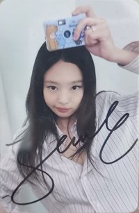 Ruby ms 親簽 簽名卡 