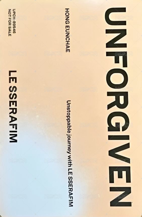 UNFORGIVEN JP 專輯卡 單封 背面