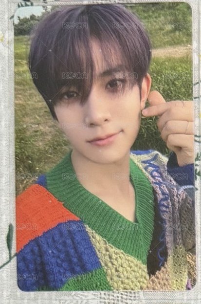 迷五 yzy 一直娛單封版特典卡 特典卡  正面