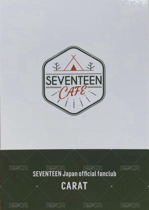22’CAFE WC 滿額卡 克拉抽獎 CARATくじ 背面