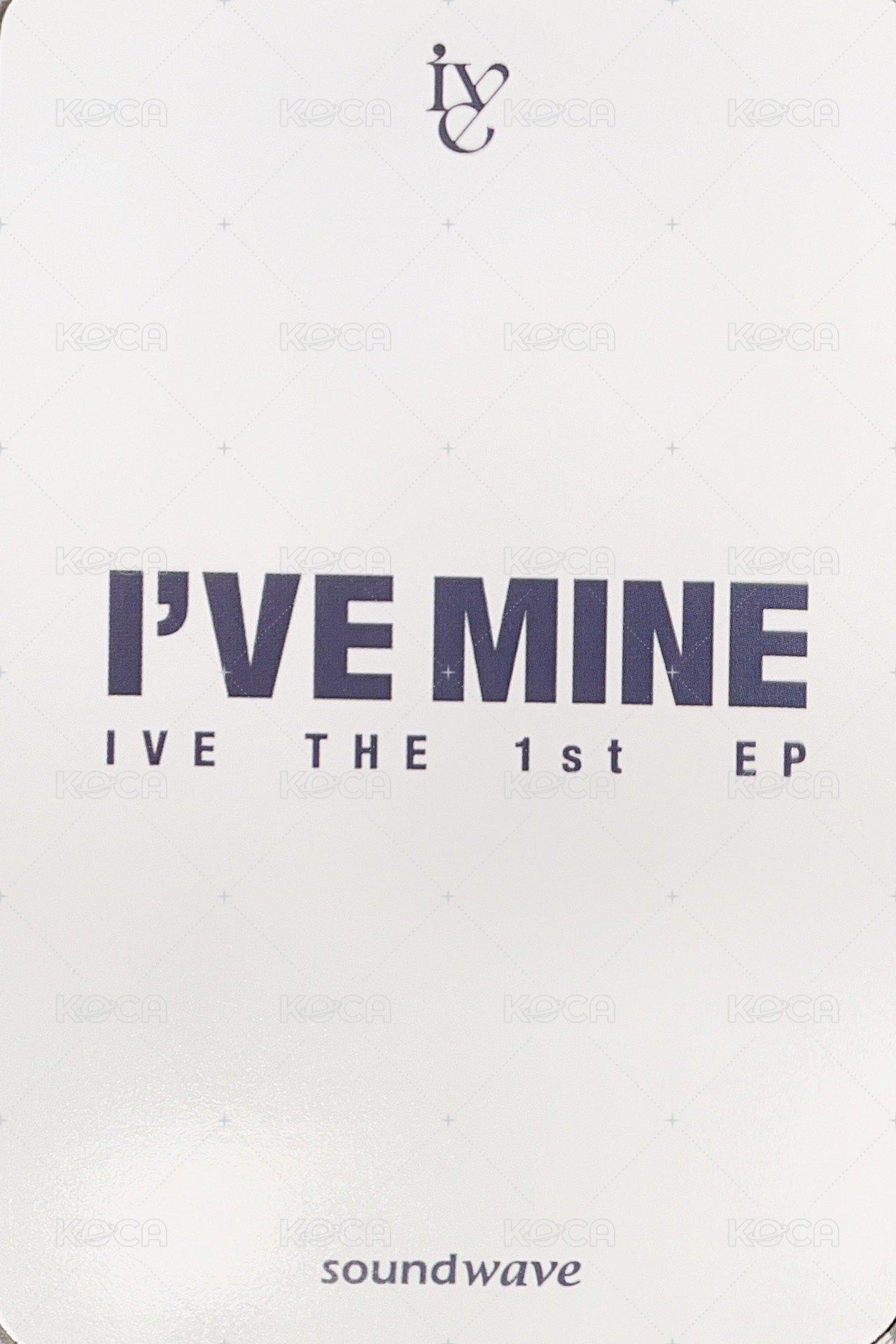 I'VE MINE sw 10.0 簽售卡 大田秋 背面