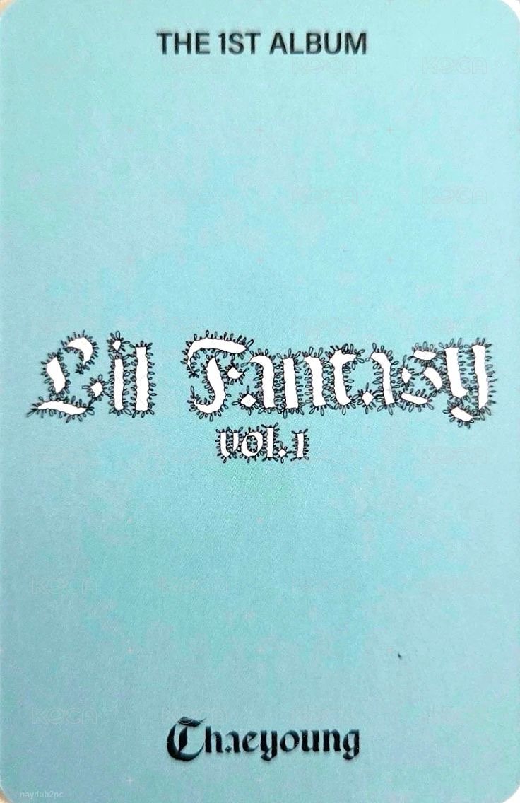 solo正規一 mp 預售 特典卡  背面