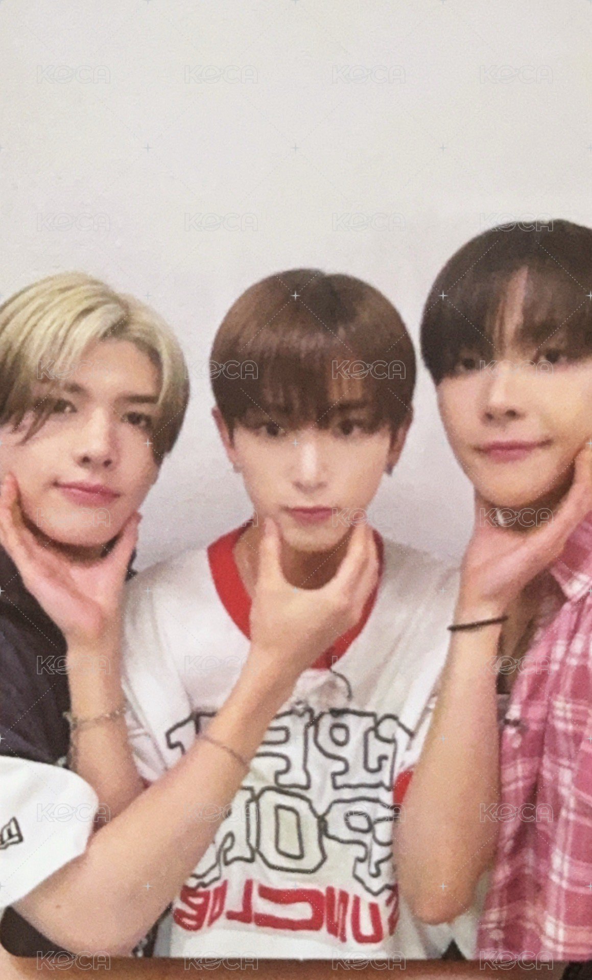 STN 會員禮卡 三人卡 Maki&Harua&Nico 正面