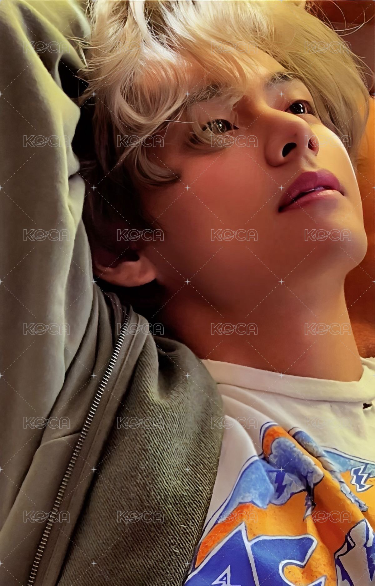 LAYOVER 專輯卡 紫版 正面