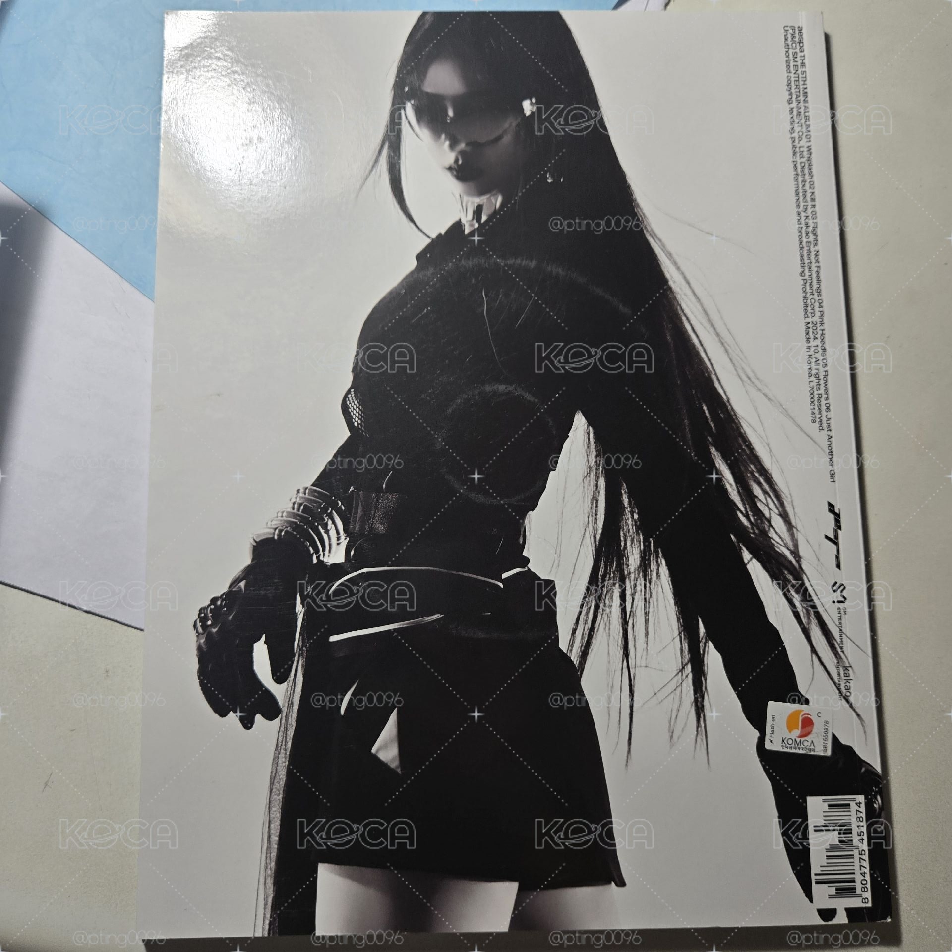 aespa the 5th mini album whiplash Karina ver