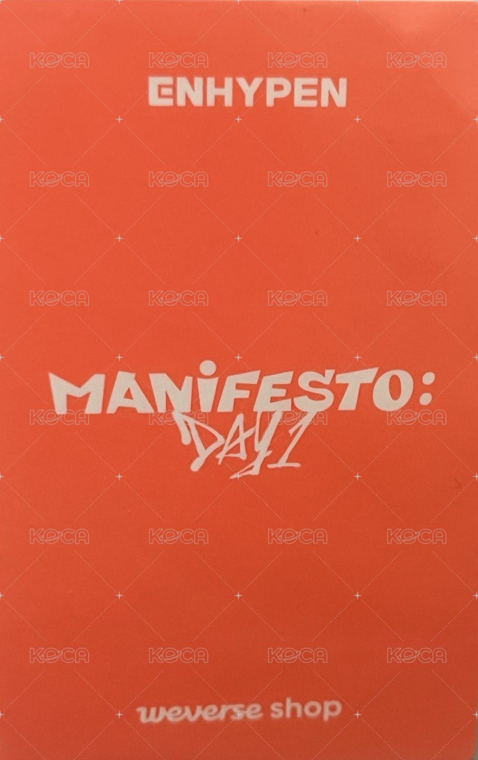 迷三 wvs 特典卡  背面