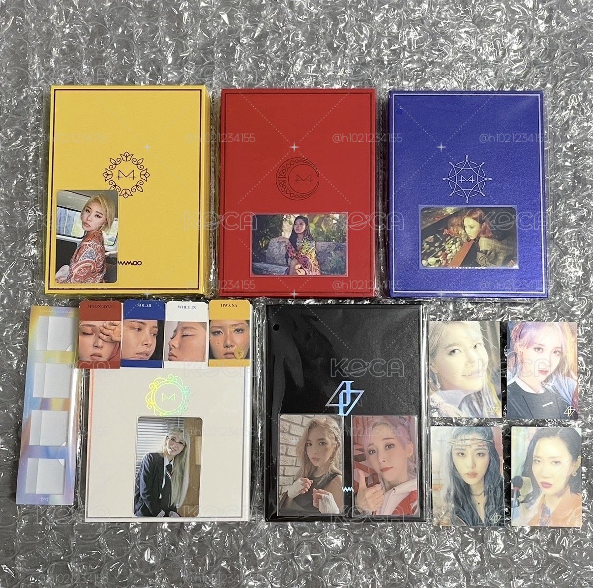 MAMAMOO 歷年專輯 已拆專輯