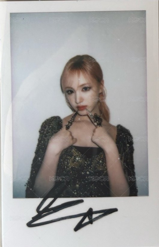 勢界雜誌 雜誌卡 拍立得 正面