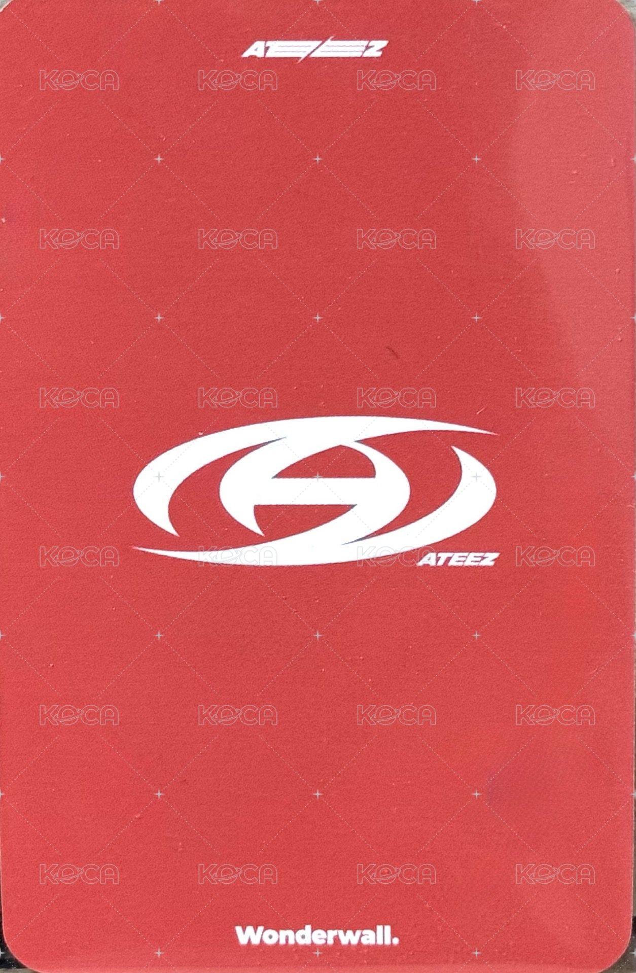 MOVEMENT wonderwall 幸運卡  背面