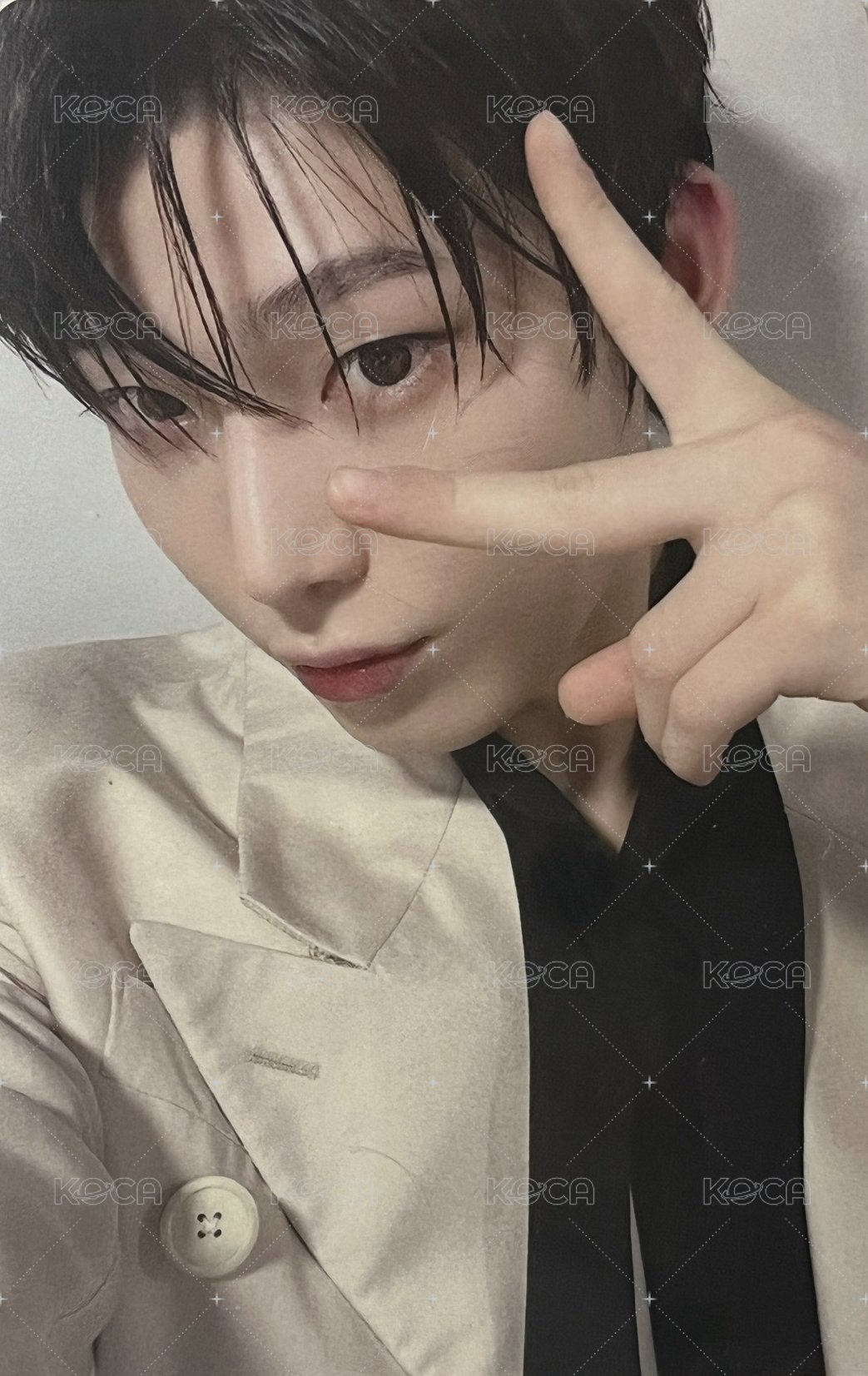 迷五 yzy 6.0上海簽售 簽售卡 手繪卡 正面