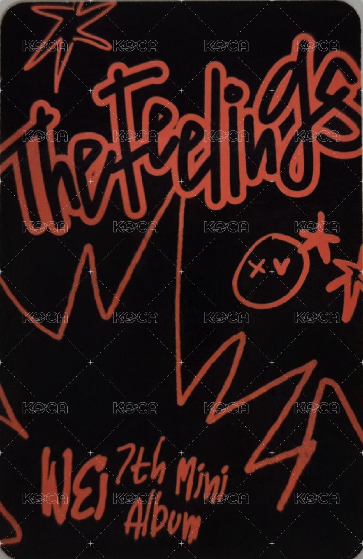 迷你七輯 專輯卡  背面