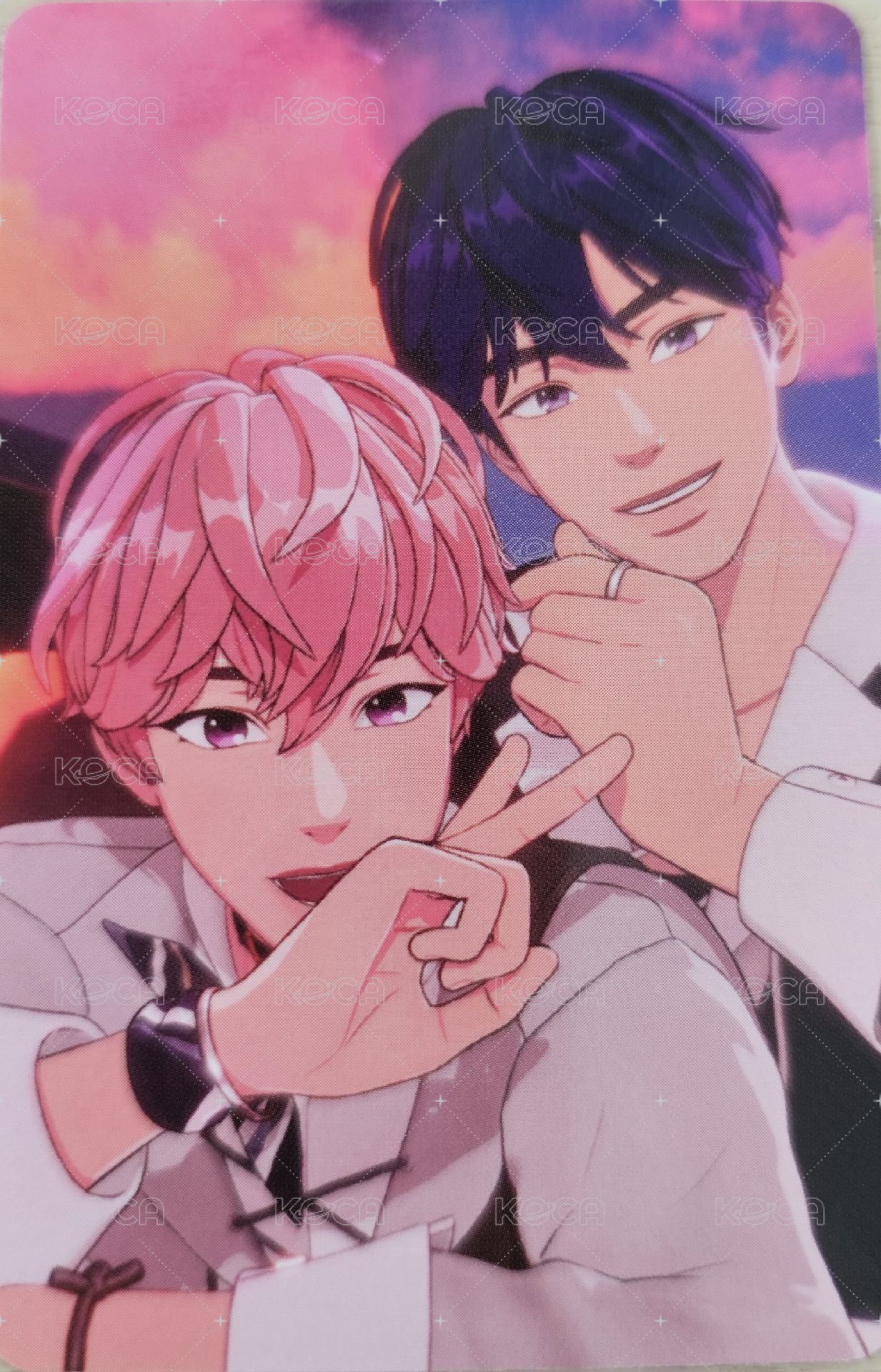 迷二 專輯卡 迷你cd專 雙人卡 正面