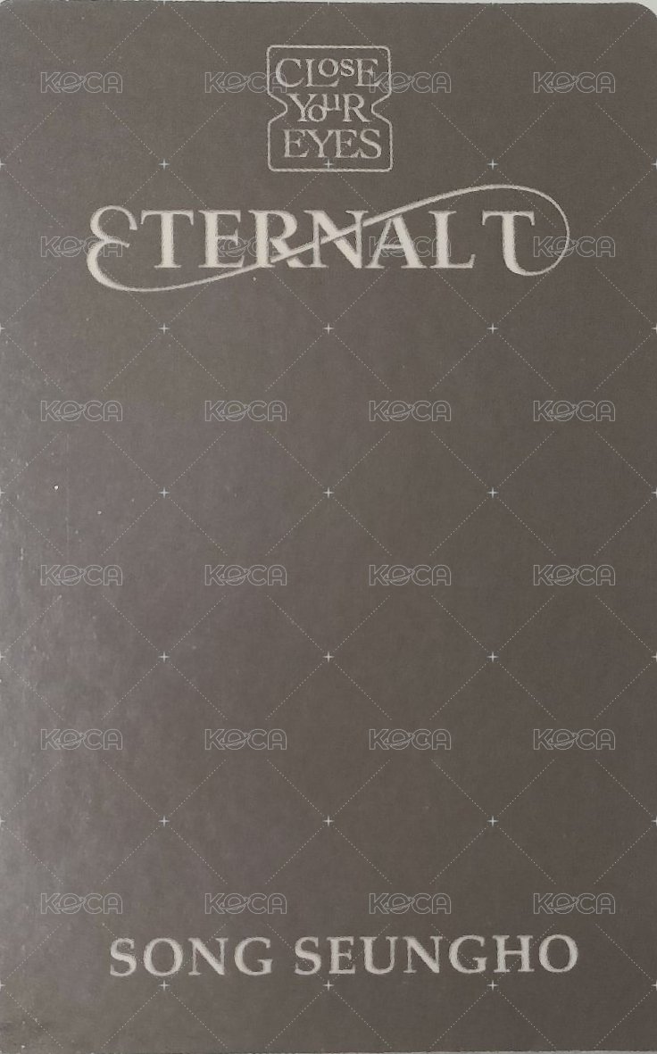 ETERNALT 專輯卡  背面