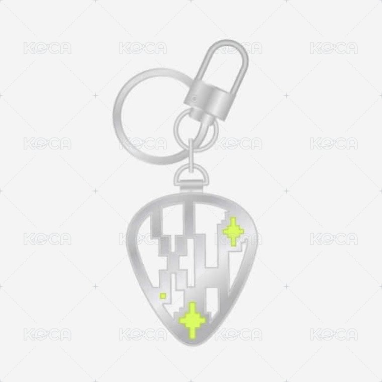 PICK CASE KEYRING