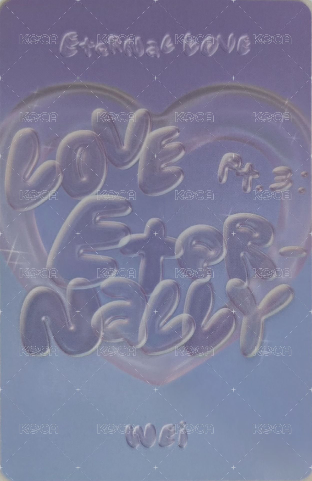 迷你六輯 專輯卡  背面