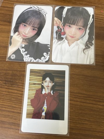IVE Rei 直井怜 wmld 三張一組