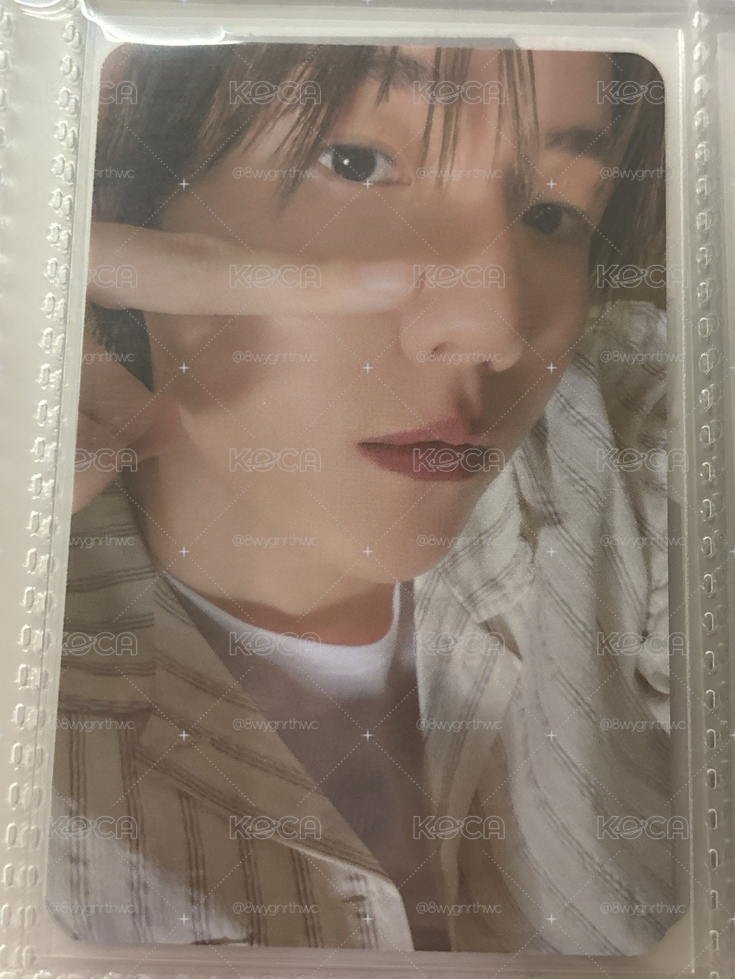 伯賢特典小卡
